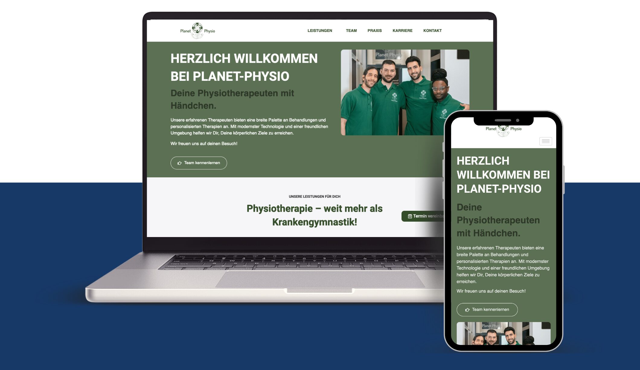 Planet Physio Website